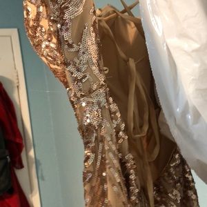 Dresses - Rose Gold Prom Dress Dresses - Rose Gold Prom Dress